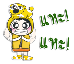 ... Mr. Hanaka..love dog.. sticker #14234460