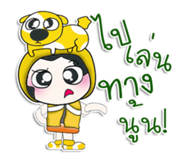 ... Mr. Hanaka..love dog.. sticker #14234463