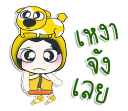 ... Mr. Hanaka..love dog.. sticker #14234478