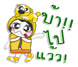 ... Mr. Hanaka..love dog.. sticker #14234481