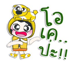 ... Mr. Hanaka..love dog.. sticker #14234485