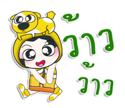 ... Mr. Hanaka..love dog.. sticker #14234487