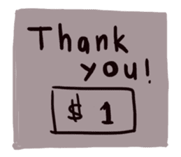 Too-many-Thank-you sticker #14234623