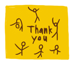 Too-many-Thank-you sticker #14234625