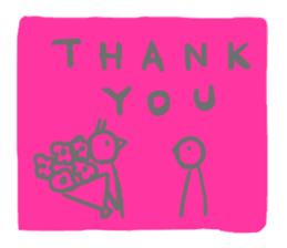 Too-many-Thank-you sticker #14234640