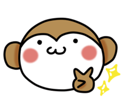 Can use now ! It is ! Monkey ~ bird tri sticker #14234902