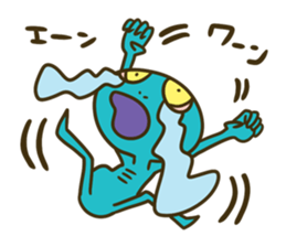 A weak alien sticker #14234979