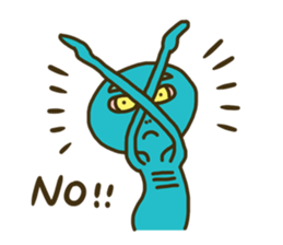 A weak alien sticker #14234991