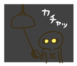 A weak alien sticker #14235013