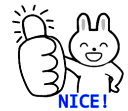 Merry Rabbit. Part 4. sticker #14235014