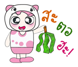 Hello my name is Saki..^_^ sticker #14235174