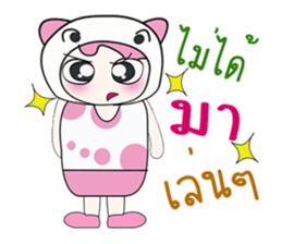 Hello my name is Saki..^_^ sticker #14235176