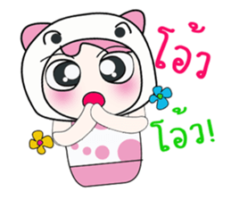 Hello my name is Saki..^_^ sticker #14235177