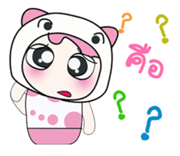 Hello my name is Saki..^_^ sticker #14235178