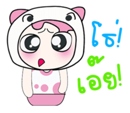 Hello my name is Saki..^_^ sticker #14235180