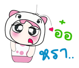 Hello my name is Saki..^_^ sticker #14235182