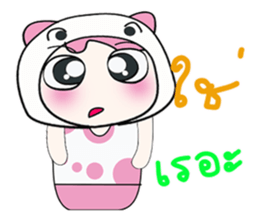 Hello my name is Saki..^_^ sticker #14235183