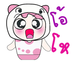 Hello my name is Saki..^_^ sticker #14235185