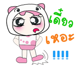 Hello my name is Saki..^_^ sticker #14235186