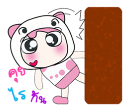 Hello my name is Saki..^_^ sticker #14235188