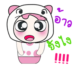 Hello my name is Saki..^_^ sticker #14235189