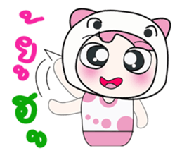 Hello my name is Saki..^_^ sticker #14235191