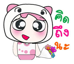 Hello my name is Saki..^_^ sticker #14235198