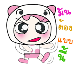 Hello my name is Saki..^_^ sticker #14235199