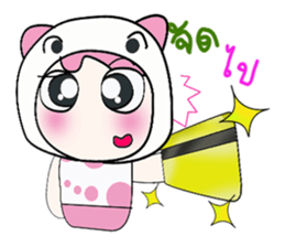 Hello my name is Saki..^_^ sticker #14235203