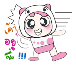 Hello my name is Saki..^_^ sticker #14235205