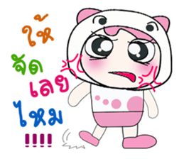 Hello my name is Saki..^_^ sticker #14235206