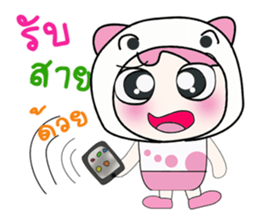 Hello my name is Saki..^_^ sticker #14235209