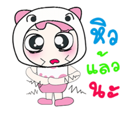 Hello my name is Saki..^_^ sticker #14235212