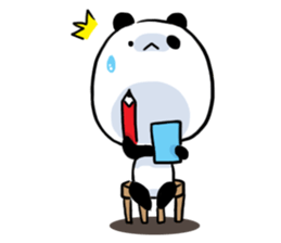 The panda's day sticker #14235295
