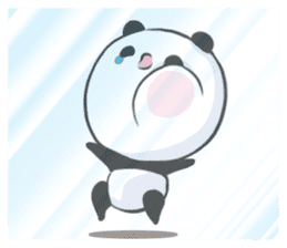 The panda's day sticker #14235297