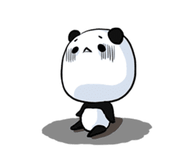 The panda's day sticker #14235300