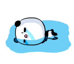 The panda's day sticker #14235305