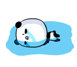 The panda's day sticker #14235305