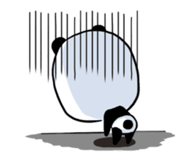 The panda's day sticker #14235306