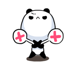 The panda's day sticker #14235309