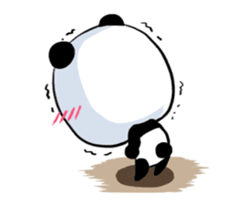 The panda's day sticker #14235312