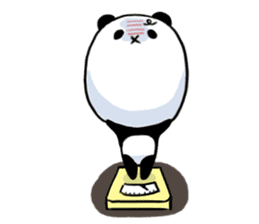 The panda's day sticker #14235313