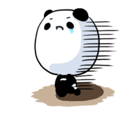 The panda's day sticker #14235315