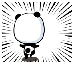 The panda's day sticker #14235319