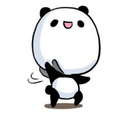 The panda's day sticker #14235322