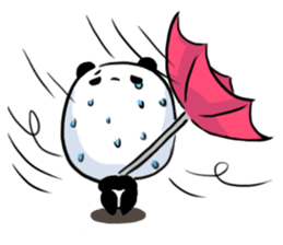 The panda's day sticker #14235323