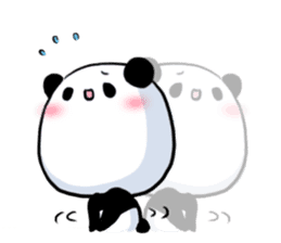 The panda's day sticker #14235329
