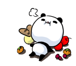 The panda's day sticker #14235332