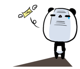 The panda's day sticker #14235333