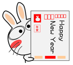 Cute Rabbit Everyday 8th sticker #14235446